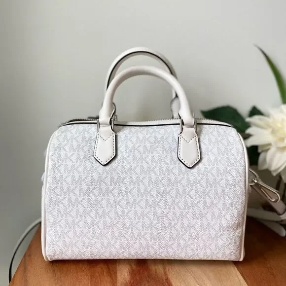 Michael kors‎ Bedford Small Logo Stripe Satchel - Picture 4 of 9